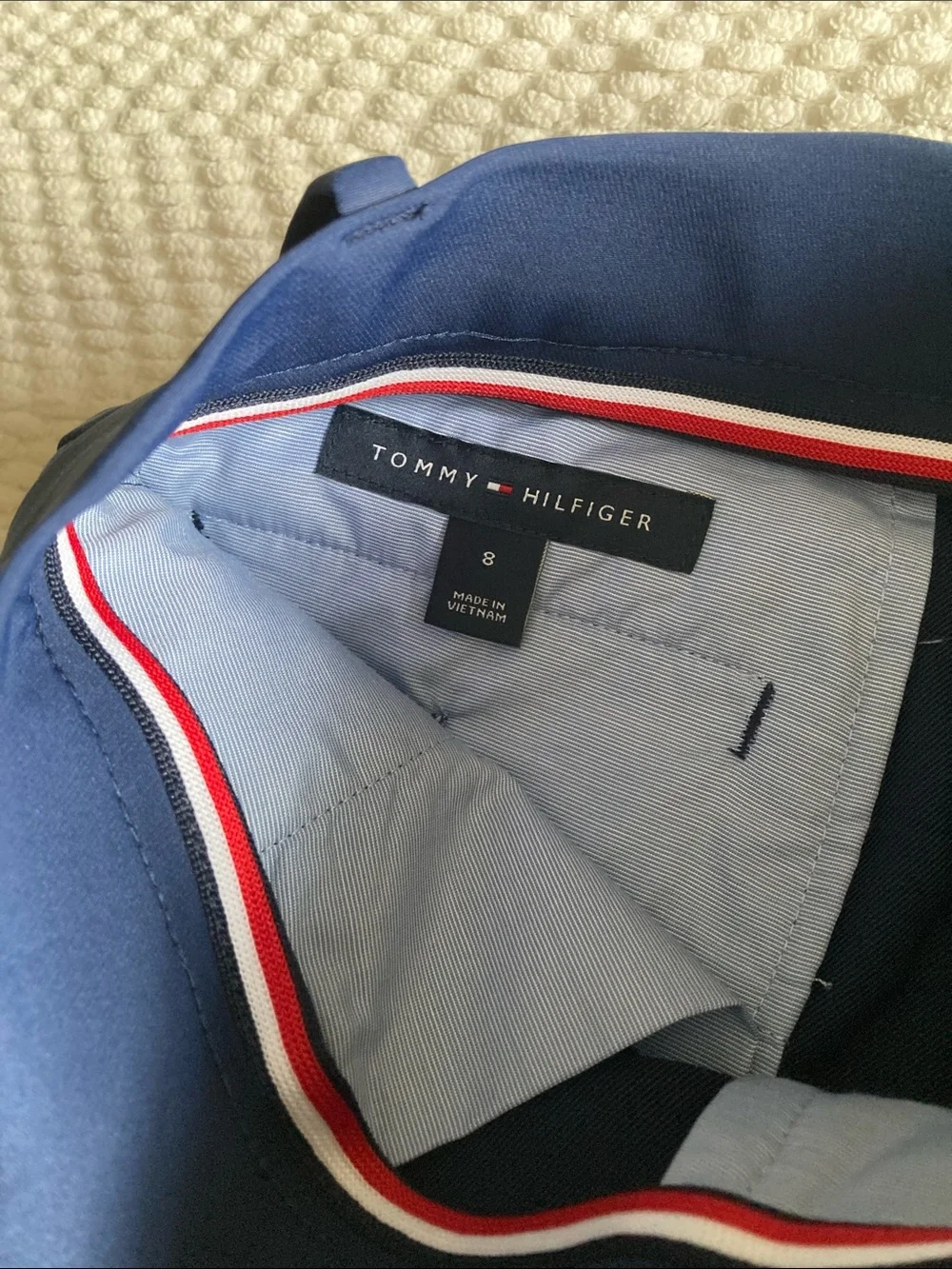 Tommy Hilfiger boys Navy Stretch Dress Pants